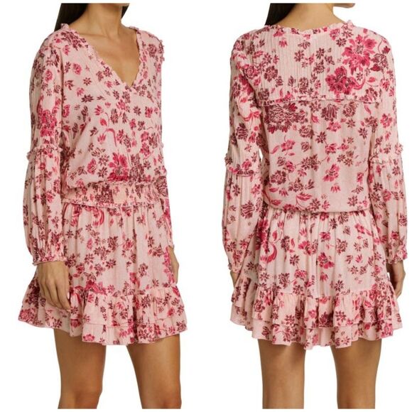 Poupette St Barth Ilona Long Sleeves Mini Dress - Picture 3 of 16